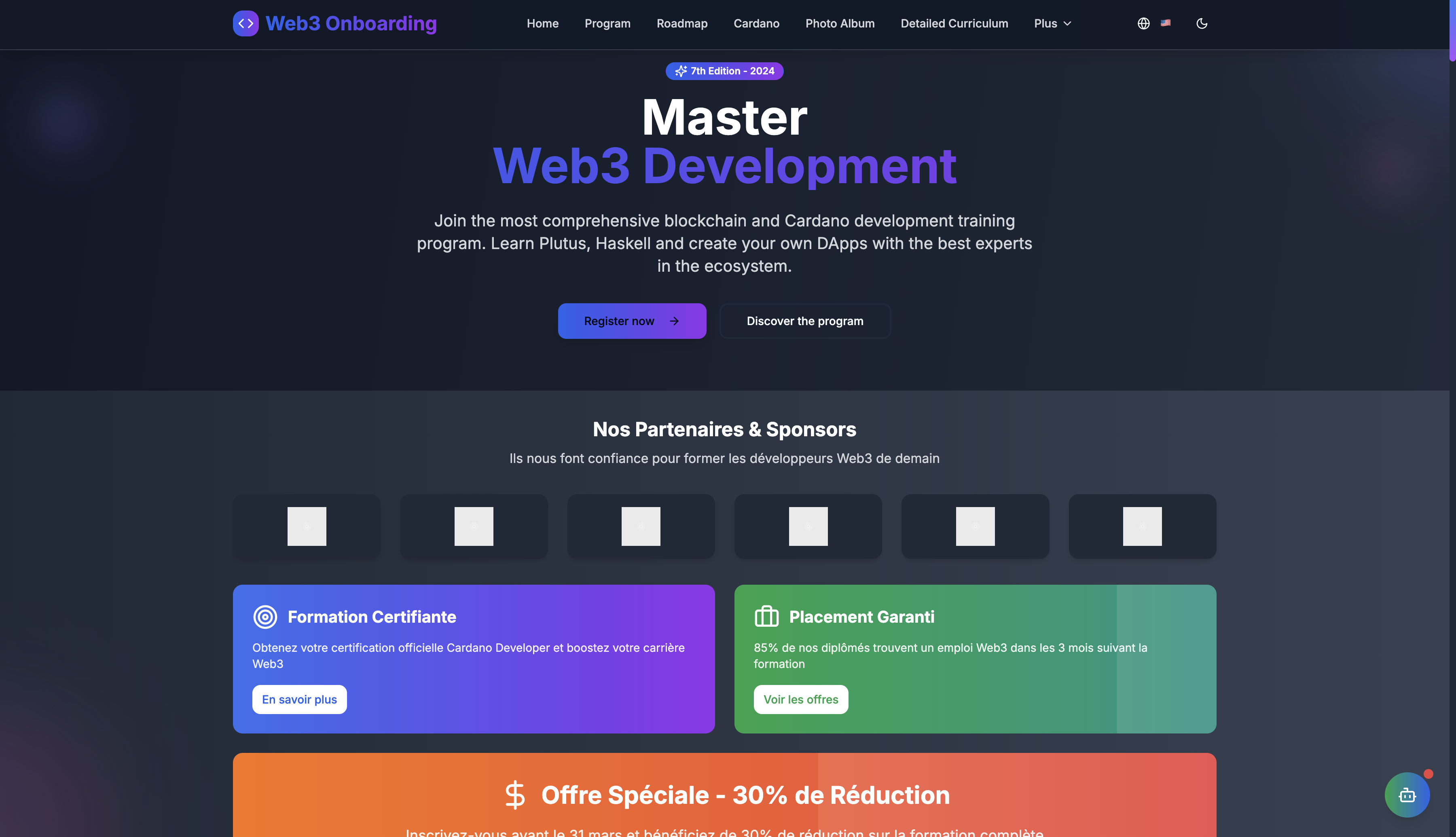 Formation Développement Web3
